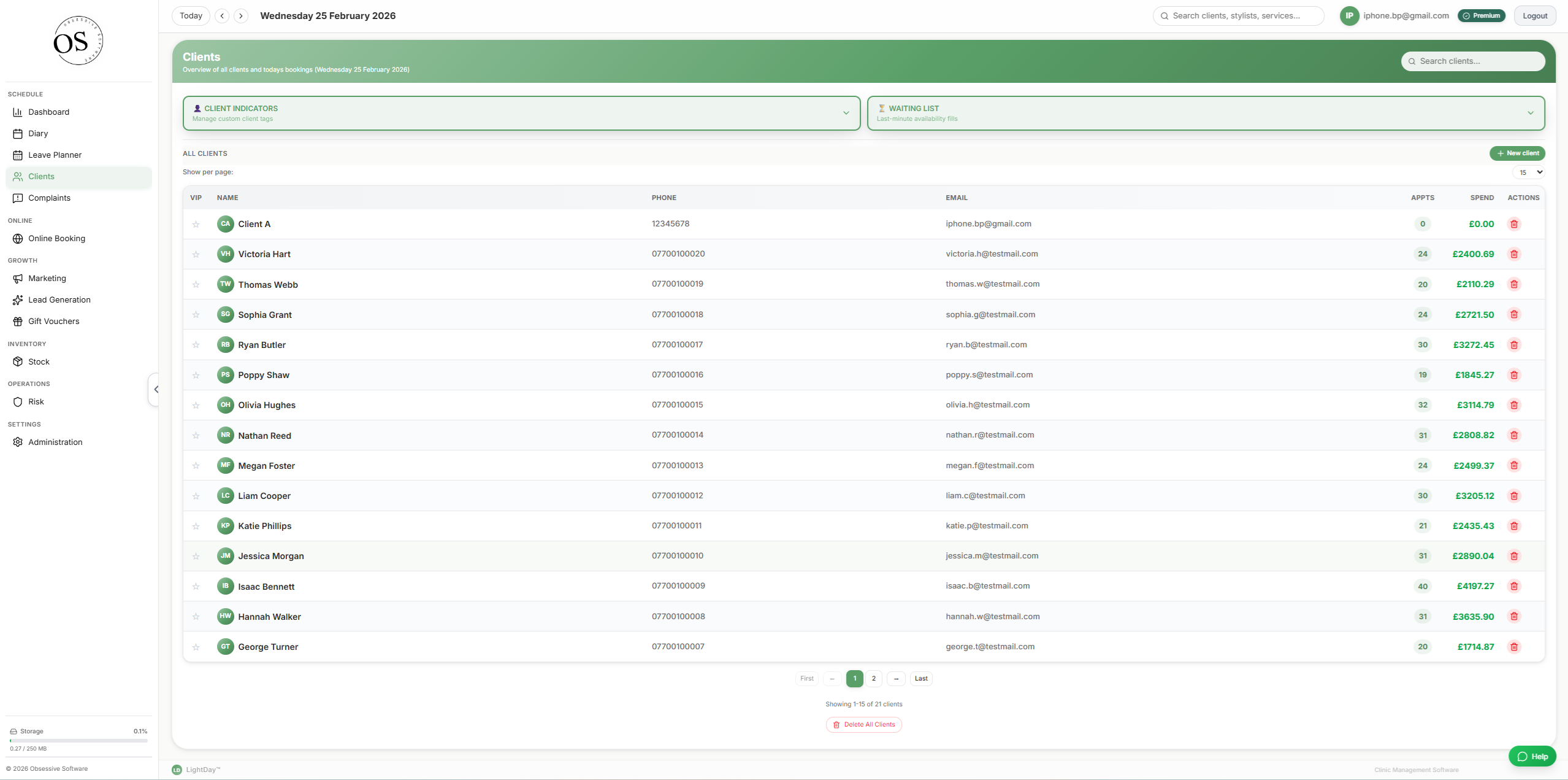 Software screenshot 3